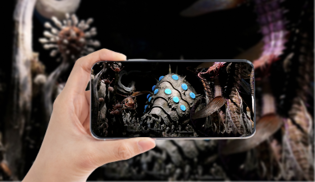 風の谷のナウシカ 王蟲の世界 王蟲AR